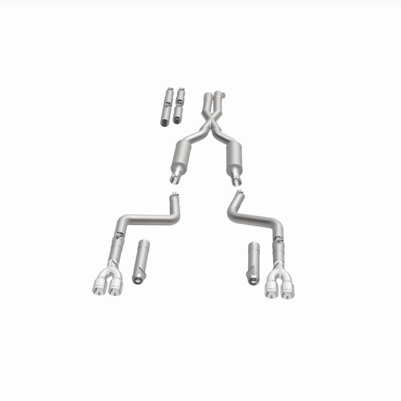 Magnaflow 19367 - MAG19367 - MagnaFlow 2017+ Dodge Challenger 409 SS Polished 3in Quad Tips Cat-Back Exhaust - Shipped in Europe - Tuningsupply.com