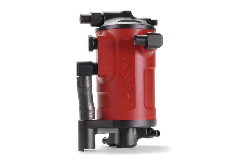Perrin Performance PSP-ENG-623RD - PERPSP-ENG-623RD - PERRIN 20-25 Subaru Outback XT & Legacy XT / 19-25 Ascent Air Oil Separator - Red - Shipped in Europe - Tuningsupply.com