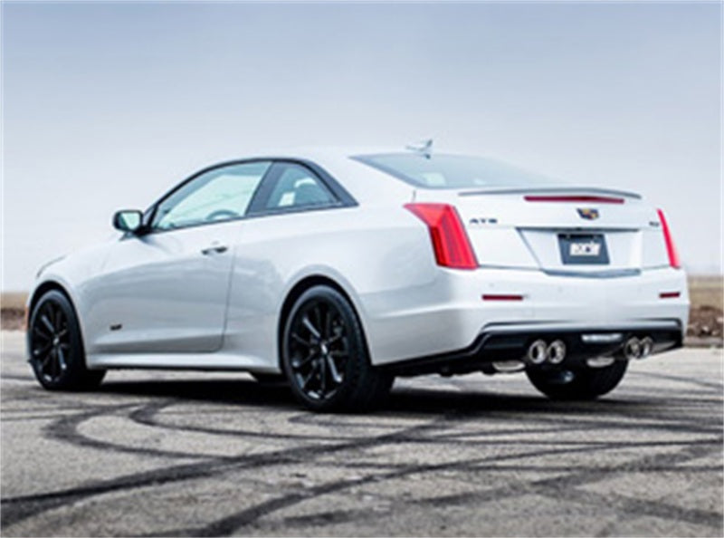 Borla 140692 - BOR140692 - Borla 2016 Cadillac ATS-V 3.6L Twin Turbo Catback Exhaust 4in Tips Dual Split Rear Exit - Shipped in Europe - Tuningsupply.com