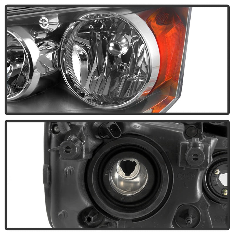 SPYDER 9042508 - SPY9042508 - xTune 11-17 Dodge Grand Caravan OEM Style Headlights - Chrome (HD-JH-CHRTC08-AM-C) - Shipped in Europe - Tuningsupply.com