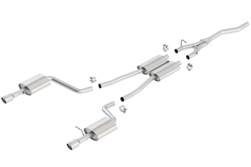 Borla 140100 - BOR140100 - Borla Cat Back system for 02-08 Audi A4 Quattro 2.0L 4cyl - Shipped in Europe - Tuningsupply.com
