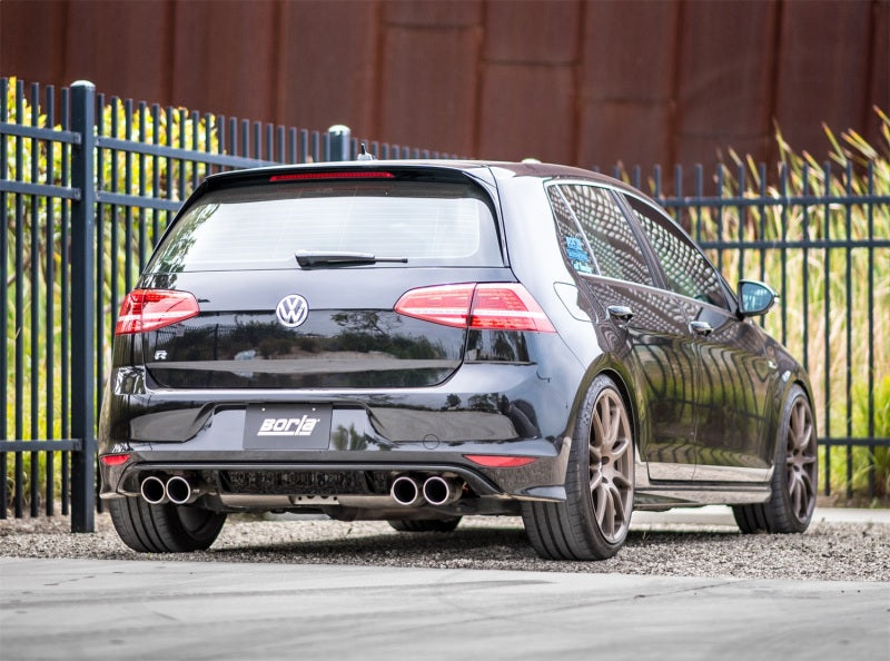 Borla 140643 - BOR140643 - Borla 2015 Volkswagen Golf-R 2.0L Turbo S-Type CB Exhaust - Shipped in Europe - Tuningsupply.com