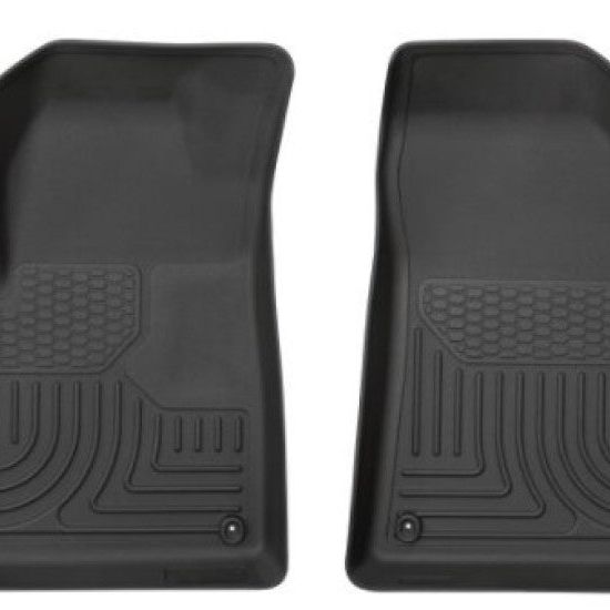 Husky Liners 55431 - HSL55431 - Husky Liners 15-22 Jeep Cherokee X-act Contour Series Front Floor Liners - Black - Shipped in Europe - Tuningsupply.com