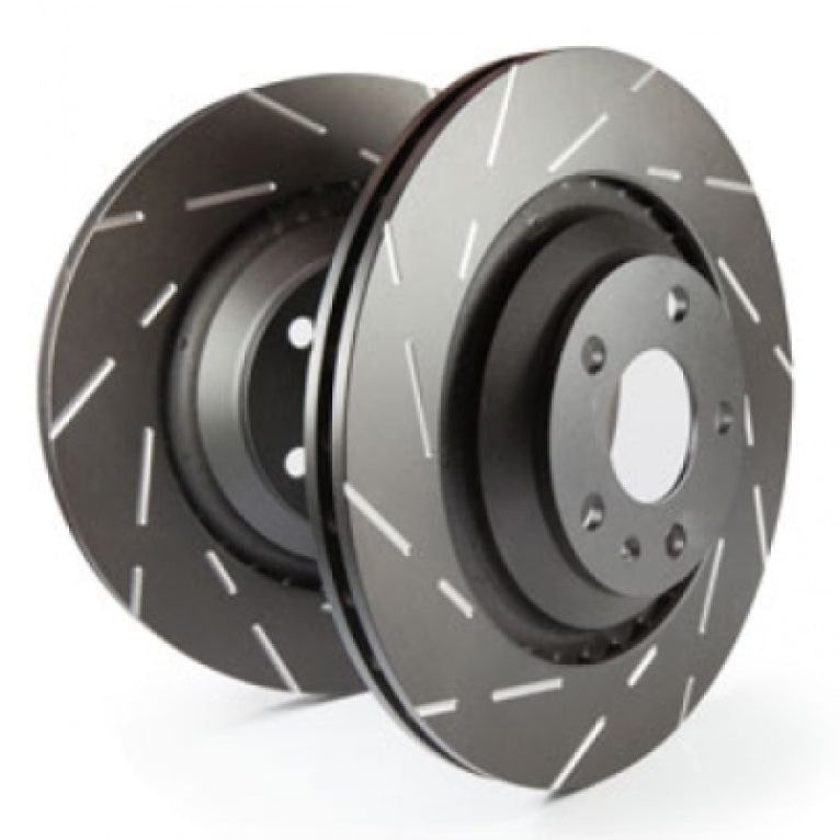 EBC USR2163 - EBCUSR2163 - EBC 17-22 Honda Civic Type-R (FK-8) USR Slotted Rear Rotors - Shipped in Europe - Tuningsupply.com
