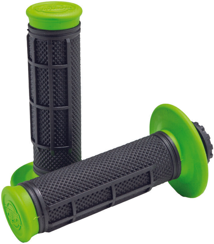 ProTaper 023356 - PTR023356 - ProTaper Pro Series Clamp On 1/2 Waffle Green/Black - Shipped in Europe - Tuningsupply.com