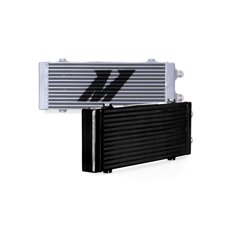 Mishimoto MMOC-DP-MBK - MISMMOC-DP-MBK - Mishimoto Universal Medium Bar and Plate Dual Pass Black Oil Cooler - Shipped in Europe - Tuningsupply.com