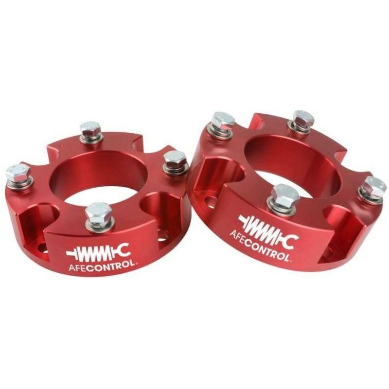 aFe 416-72T002-R - AFE416-72T002-R - aFe CONTROL 2.0 IN Leveling Kit 07-21 Toyota Tundra - Red - Shipped in Europe - Tuningsupply.com