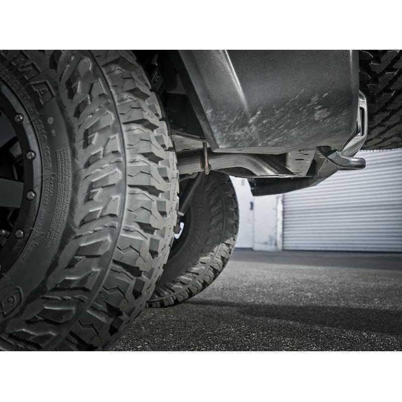 aFe 49-48070-1 - AFE49-48070-1 - aFe MACH Force-Xp Axle-Back Exhaust System w/No Tip 18-20 Jeep Wrangler L4-2.0T / V6-3.6L - Shipped in Europe - Tuningsupply.com