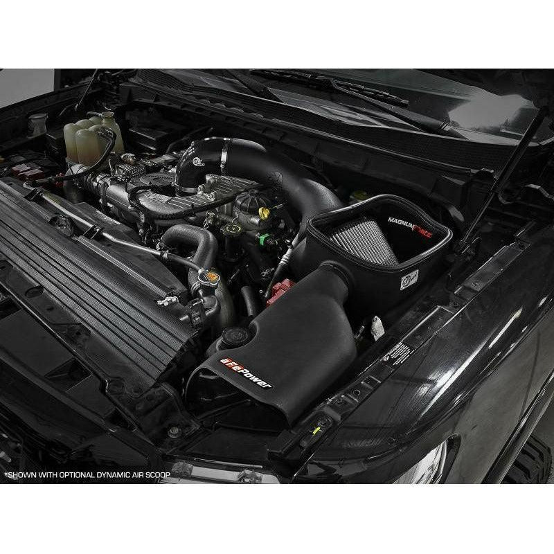 aFe 54-13026D - AFE54-13026D - aFe Magnum FORCE Stage-2 Cold Air Intake System w/ Pro DRY S Media 16-19 Nissan Titan XD V8-5.0L(td) - Shipped in Europe - Tuningsupply.com