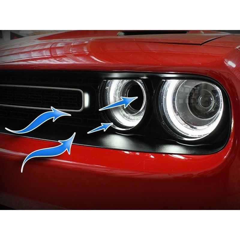aFe 54-72203-SR - AFE54-72203-SR - aFe Momentum GT Dynamic Air Scoop Dodge Challenger 15-20 - Red - Shipped in Europe - Tuningsupply.com