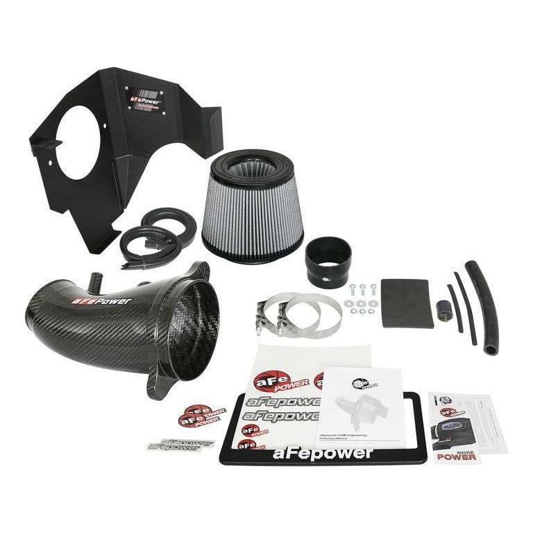 aFe 51-12172-C - AFE51-12172-C - aFe POWER Magnum FORCE Carbon Fiber Stage 2 Pro Dry S CAIS - 11-18 Dodge Challenger/Charger V8-6.4L - Shipped in Europe - Tuningsupply.com