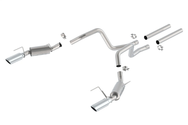 Borla 140329 - BOR140329 - Borla 2010 Mustang GT 4.6L V8 ATAK Catback Exhaust - Shipped in Europe - Tuningsupply.com