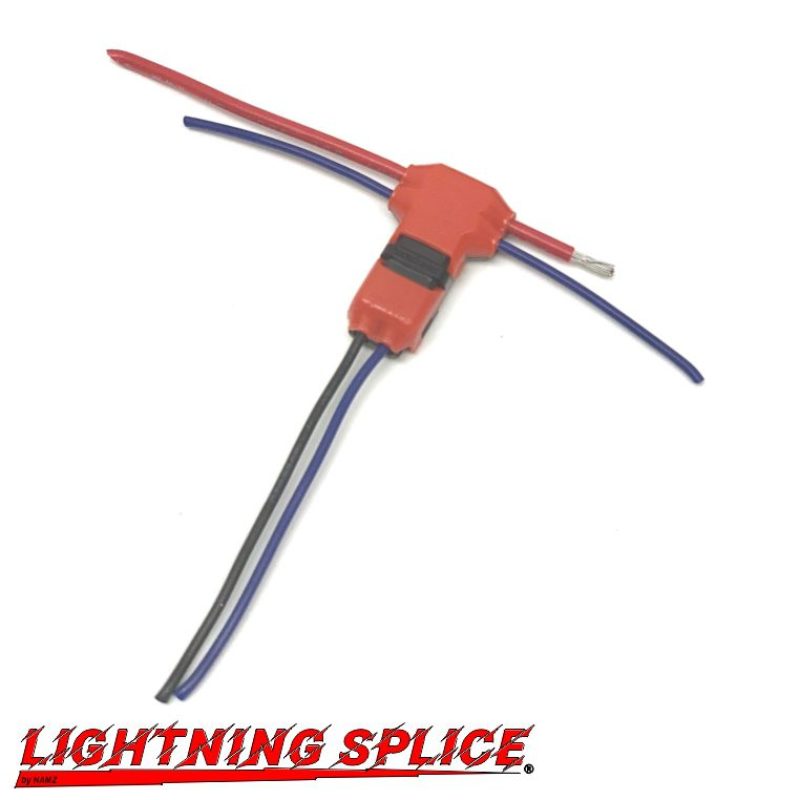 NAMZ NLS-T22 - NAMNLS-T22 - NAMZ Lightning Splice Kit T-Connection 18-22g 2-Wire to 2-Wire (5 Pack) - Shipped in Europe - Tuningsupply.com