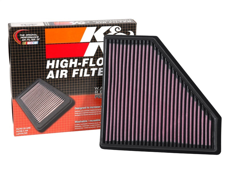 K&N Engineering 33-5059 - KNN33-5059 - K&N 16-17 Cadillac CTS-V 6.2L V8 Drop In Air Filter - Shipped in Europe - Tuningsupply.com
