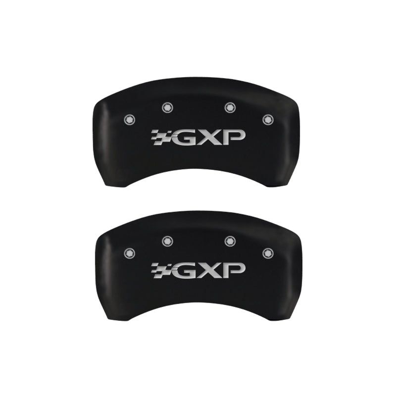 MGP 18030SPXPRD - MGP18030SPXPRD - MGP 4 Caliper Covers Engraved Front Pontiac Engraved Rear GXP Red finish silver ch - Shipped in Europe - Tuningsupply.com