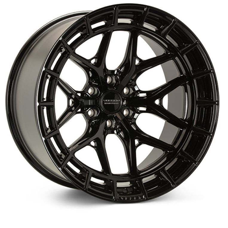 Vossen HFX1-2G26 - VOSHFX1-2G26 - Vossen HFX-1 22x10 / 6x139.7 BP / ET-18 / 106.1 CB / Super Deep - Gloss Black Wheel - Shipped in Europe - Tuningsupply.com