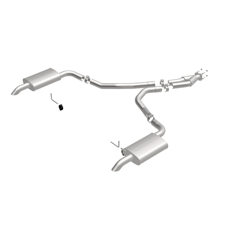 Magnaflow 16710 - MAG16710 - MagnaFlow 75-79 Chevy Corvette V8 5.7L Dual Split Rear Exit Stainless Cat-Back Perf Exhaust - Shipped in Europe - Tuningsupply.com