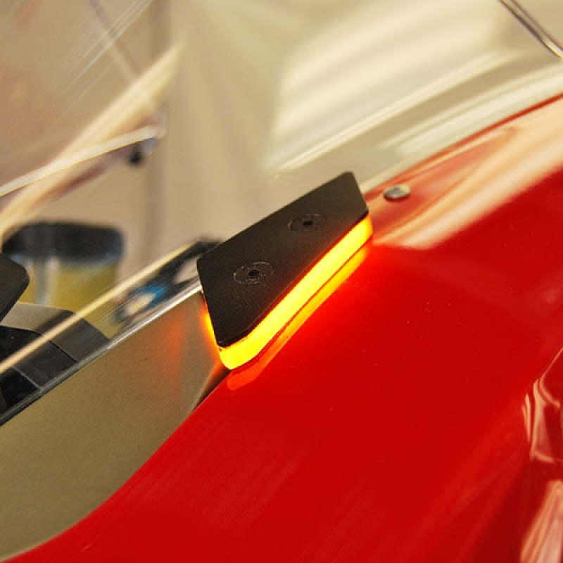 New Rage Cycles - NEWV2-MBO - New Rage Cycles 20-24 Ducati Panigale V2 Mirror Block Off Turn Signals - Shipped in Europe - Tuningsupply.com