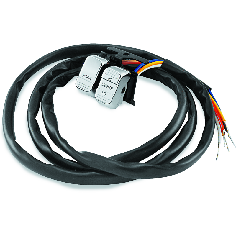 TwinPower 601696 - TWP601696 - Twin Power 96-13 Big Twin XL V-Rod Chrome Horn/Dimmer Switch Replaces H-D 71597-96 71682-06A - Shipped in Europe - Tuningsupply.com