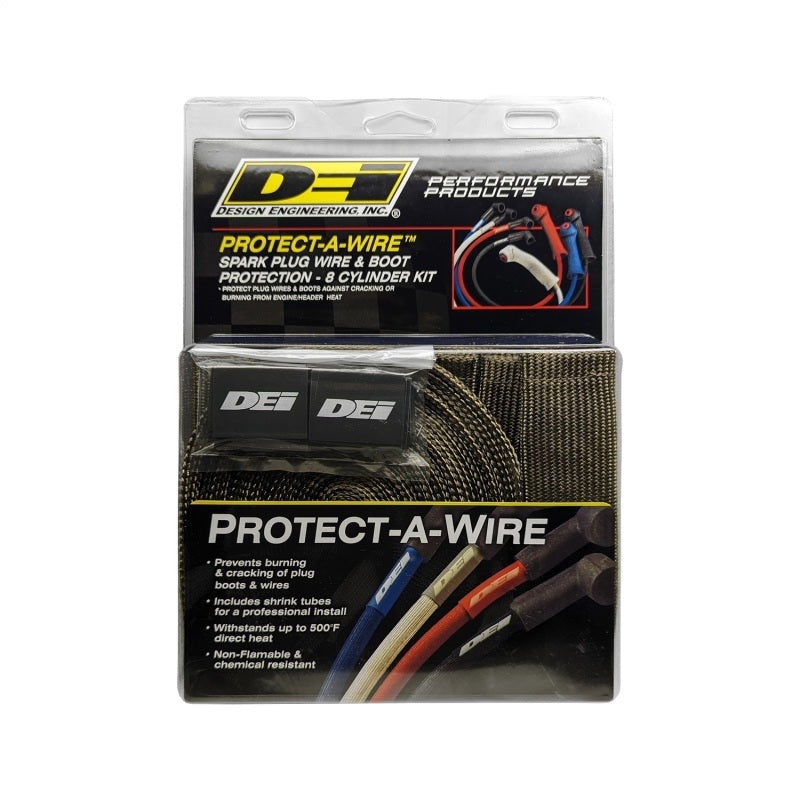 DEI 10705 - DEI10705 - DEI Protect-A-Boot and Wire Kit 8 Cylinder - Titanium - Shipped in Europe - Tuningsupply.com