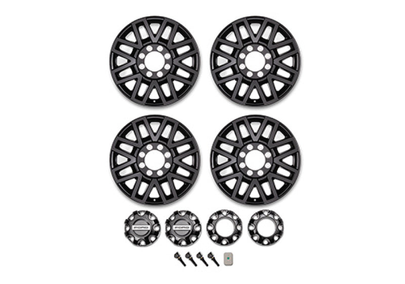 Ford Racing M-1007K-SU2008EB2 - FRPM-1007K-SU2008EB2 - Ford Racing 23-24 Super Duty 20x8in Premium Black Painted Aluminum Wheel - Shipped in Europe - Tuningsupply.com