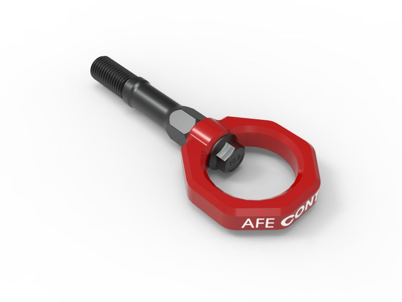 aFe 450-401015-R - AFE450-401015-R - AFE 20-24 Chevrolet C8 Corvette Rear Tow Hook - Red - Shipped in Europe - Tuningsupply.com