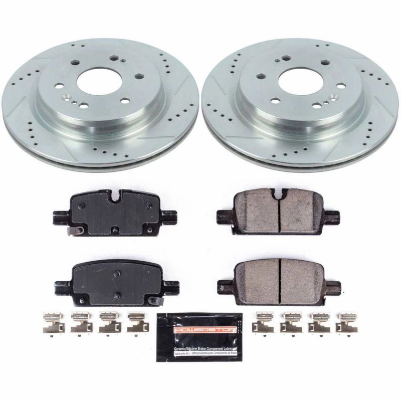 PowerStop K8173 - PSBK8173 - Power Stop 2019 GM 1500 Rear Z23 Evolution Sport Brake Kit - Shipped in Europe - Tuningsupply.com