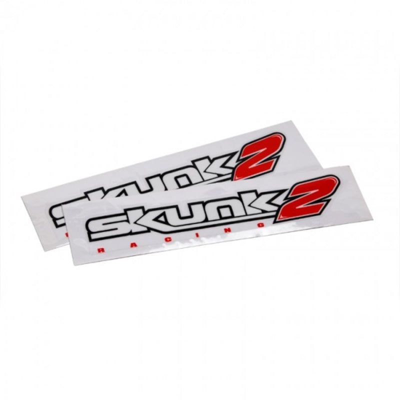 Skunk2 Racing 837-99-1012 - SKK837-99-1012 - Skunk2 12in. Decal (Set of 2) - Shipped in Europe - Tuningsupply.com