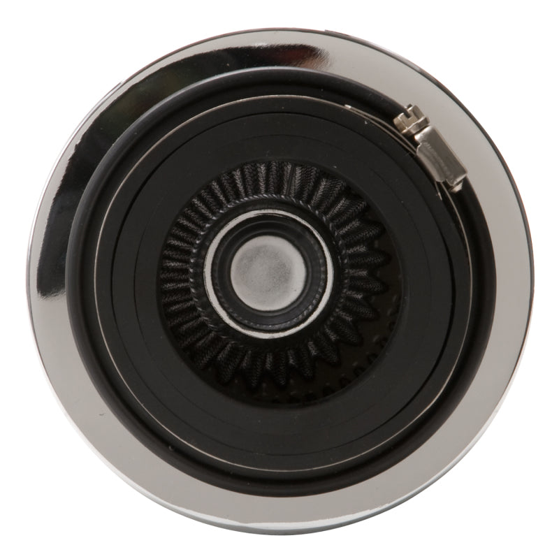 Edelbrock 43610 - EDE43610 - Edelbrock Air Filter Pro-Flo Series Conical 3 7In Tall Black/Chrome - Shipped in Europe - Tuningsupply.com