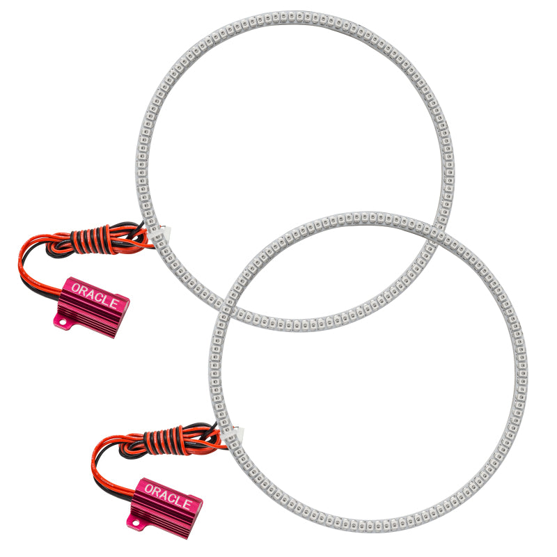 ORACLE Lighting 3947-005 - ORL3947-005 - Oracle Jeep Wrangler TJ 97-06 LED Waterproof Halo Kit - Amber - Shipped in Europe - Tuningsupply.com