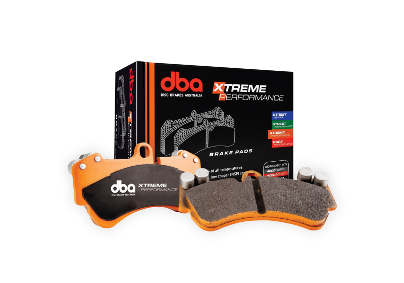 DBA DB15007XP - DBADB15007XP - DBA 18-21 Subaru WRX STI (w/Brembo Calipers) XP Performance Rear Brake Pads - Shipped in Europe - Tuningsupply.com