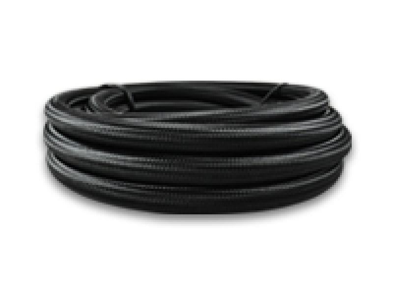 Vibrant 19036 - VIB19036 - Vibrant -6 AN Black Nylon Braided Flex Hose w/PTFE Liner (150ft Roll) - Shipped in Europe - Tuningsupply.com