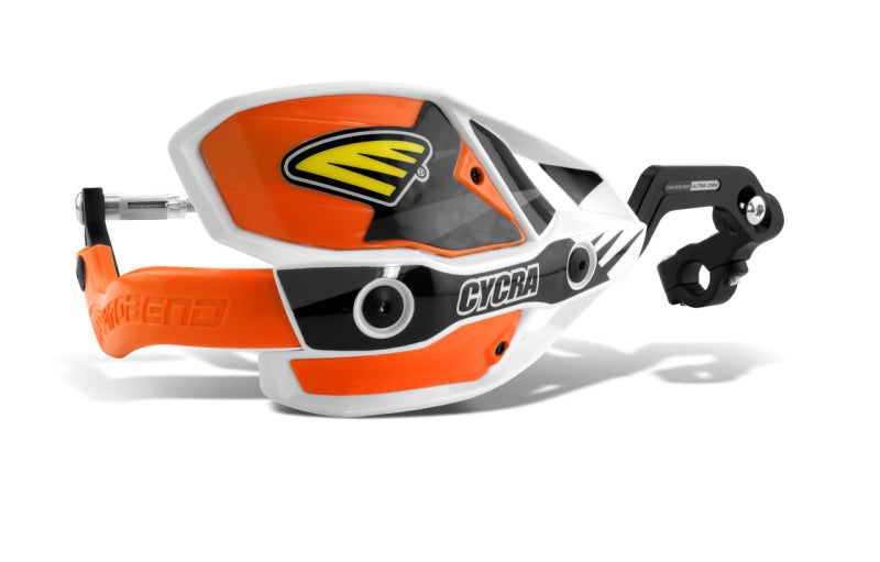 Cycra 1CYC-7407-22X - CYC1CYC-7407-22X - Cycra CRM Ultra 7/8 in. Clamp w/White Shields/Orange Covers - Shipped in Europe - Tuningsupply.com