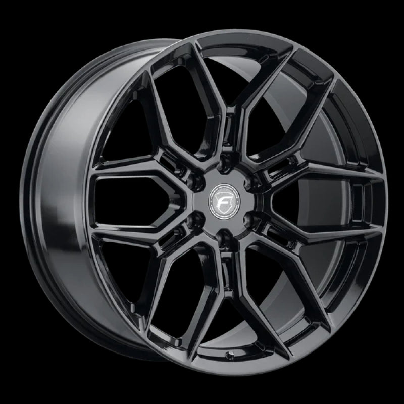Forgestar F03140084P30 - FRGF03140084P30 - Forgestar X12 24x10 / 6x139.7 BP / ET30 / 6.68 BS Gloss Black Wheel - Shipped in Europe - Tuningsupply.com