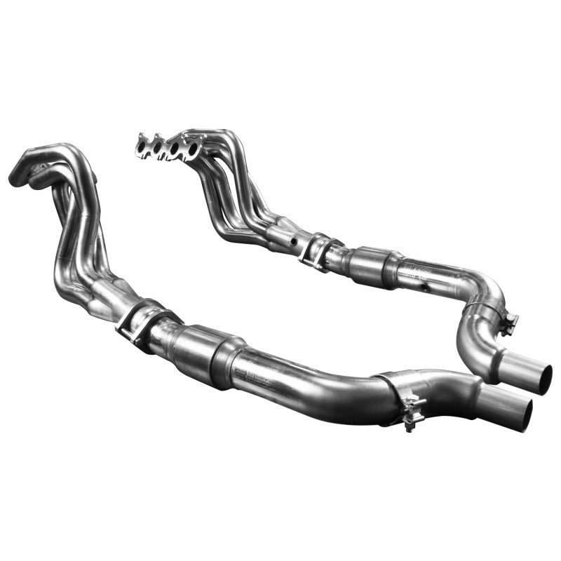 Kooks Headers 1151H452 - KSH1151H452 - Kooks 15-26 Mustang GT/DH 5.0L 4V 1-7/8 x3 SS Headers w/Ultra Green Catted Conn Pipe/w OEM Adapters - Shipped in Europe - Tuningsupply.com