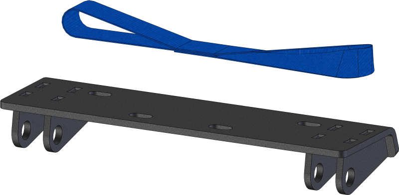 KFI 106010 - KFI106010 - KFI 22-Older Massimo T-Boss 550/750 UTV Plow Mount - Shipped in Europe - Tuningsupply.com