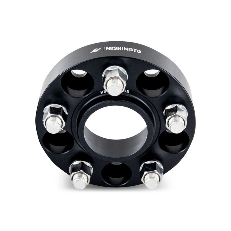Mishimoto MMWS-008-250BK - MISMMWS-008-250BK - Mishimoto Wheel Spacers - 5x100 - 56.1 - 25 - M12 - Black - Shipped in Europe - Tuningsupply.com
