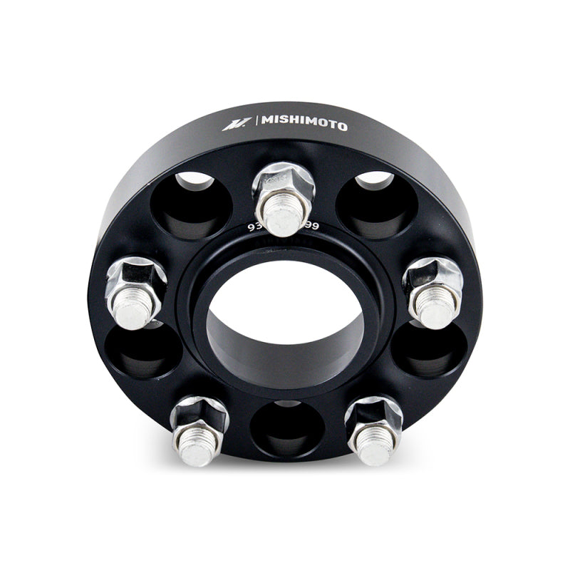 Mishimoto MMWS-004-250BK - MISMMWS-004-250BK - Mishimoto Wheel Spacers - 5x114.3 - 67.1 - 25 - M12 - Black - Shipped in Europe - Tuningsupply.com