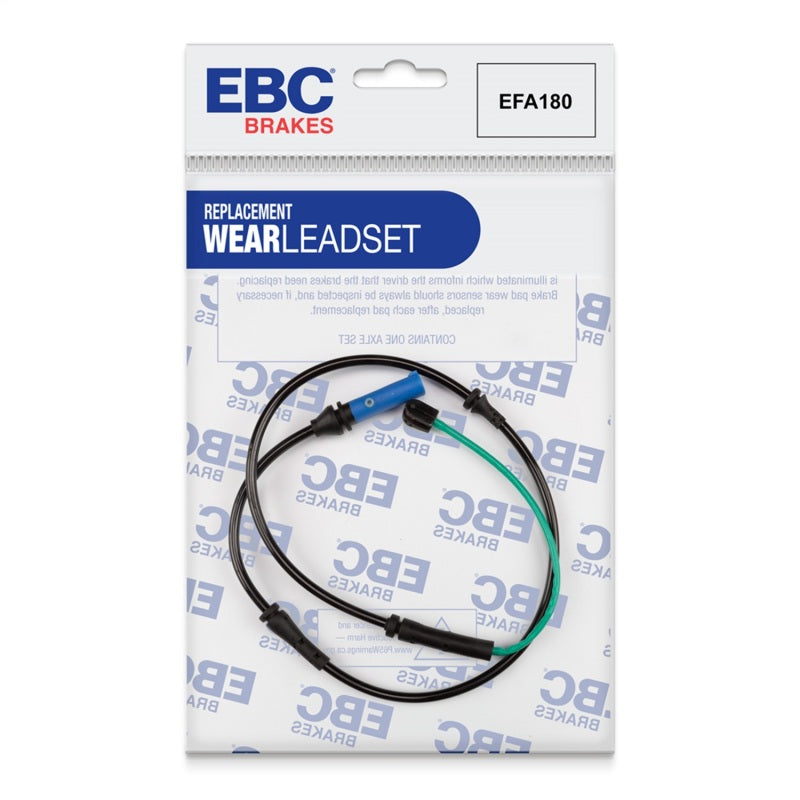 EBC EFA180 - EBCEFA180 - EBC 2015+ BMW 750 / 750 xDrive 4.4 Twin Turbo (G12) Wear Leads - Shipped in Europe - Tuningsupply.com