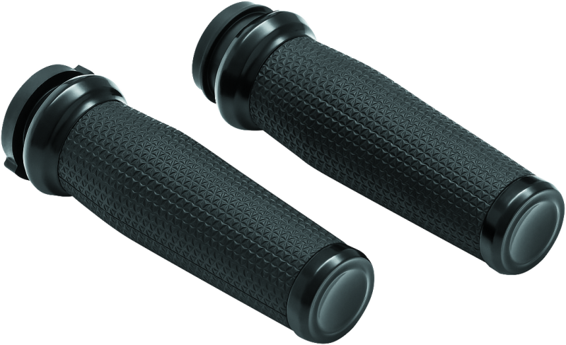 Kuryakyn 5943 - KUR5943 - Kuryakyn Thresher Grips Throttle-By-Wire Black - Shipped in Europe - Tuningsupply.com
