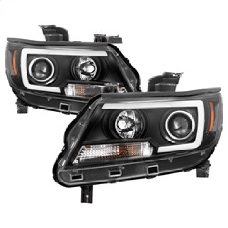SPYDER 5085283 - SPY5085283 - Spyder 15-17 Chevy Colorado Projector Headlights - Light Bar LED - Black (PRO-YD-CCO15-LBDRL-BK) - Shipped in Europe - Tuningsupply.com