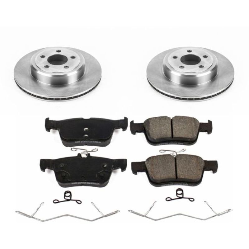 PowerStop KOE7723 - PSBKOE7723 - Power Stop 17-19 Ford Escape Rear Autospecialty Brake Kit - Shipped in Europe - Tuningsupply.com