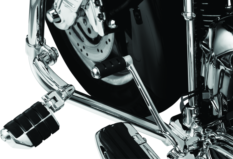 Kuryakyn 7594 - KUR7594 - Kuryakyn Trident Shift Peg Longhorn Chrome - Shipped in Europe - Tuningsupply.com