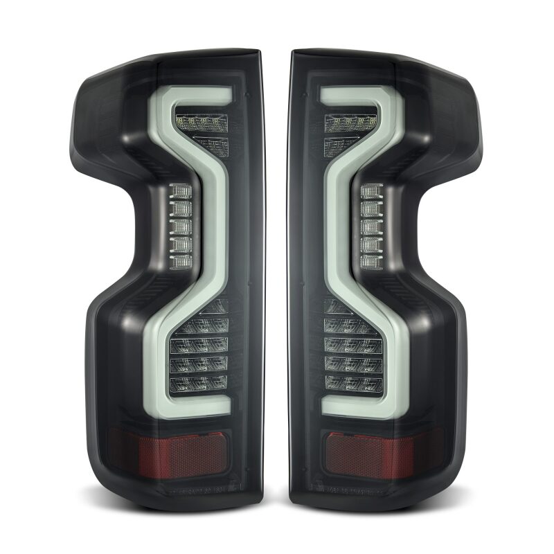 AlphaRex 620070 - ARX620070 - AlphaRex 19-23 Chevrolet Silverado 1500/2500HD/3500HD PRO-Series LED Tail Lights Jet Black - Shipped in Europe - Tuningsupply.com