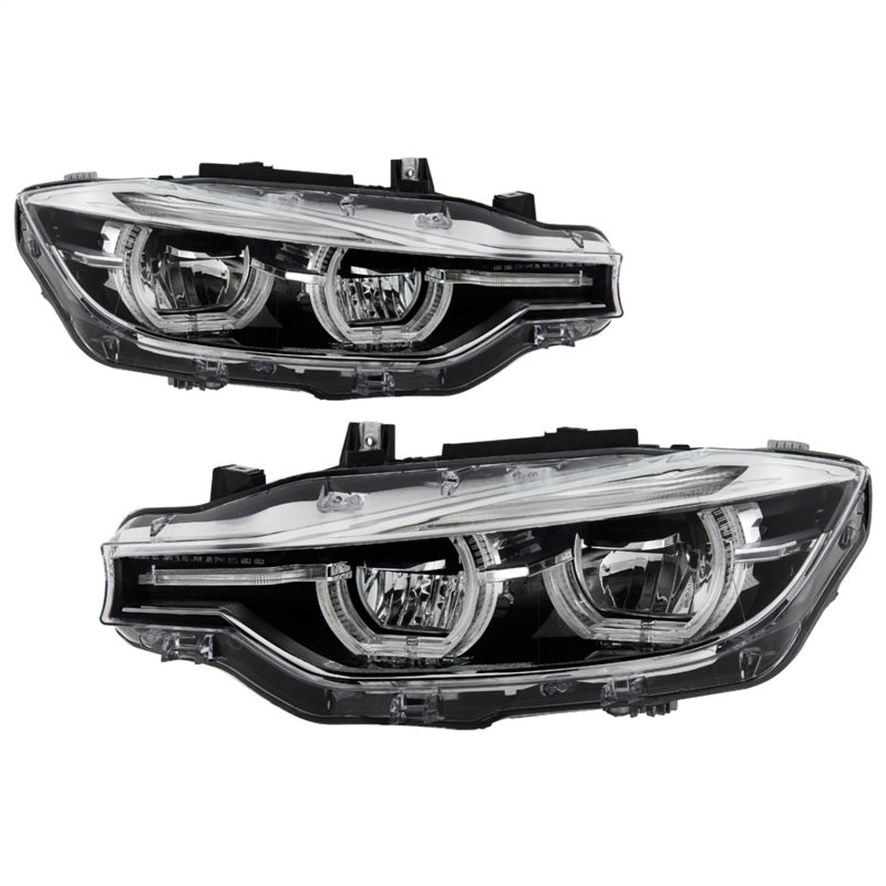 SPYDER 9948534 - SPY9948534 - Spyder BMW F30 3 Series 4Dr LED Projector Headlights Chrome PRO-JH-BF3012H-4D-LED-C - Shipped in Europe - Tuningsupply.com