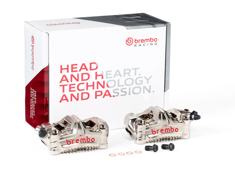 Brembo OE Powersports 220D60050 - BRE220D60050 - Brembo 11-12 Aprilia Dorsoduro 1200 GP4-MS Brake Caliper - Front Left/Right - Shipped in Europe - Tuningsupply.com