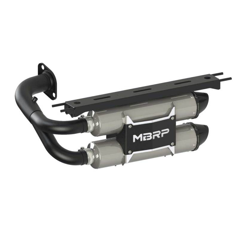 MBRP PAT-9110PT - MBRPAT-9110PT - MBRP 19-20 Honda Talon Dual Slip-On Exhaust System w/Performance Muffler - Shipped in Europe - Tuningsupply.com