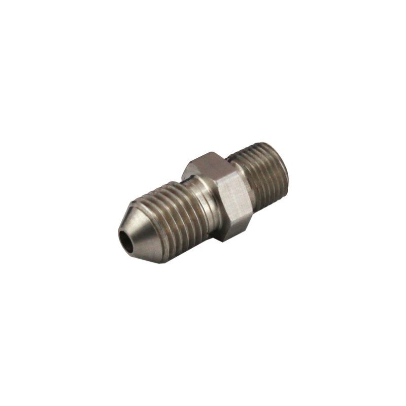 Turbosmart TS-0550-3051 - TURTS-0550-3051 - Turbosmart 1/8in NPT to -4AN SS Male Fittings - Shipped in Europe - Tuningsupply.com