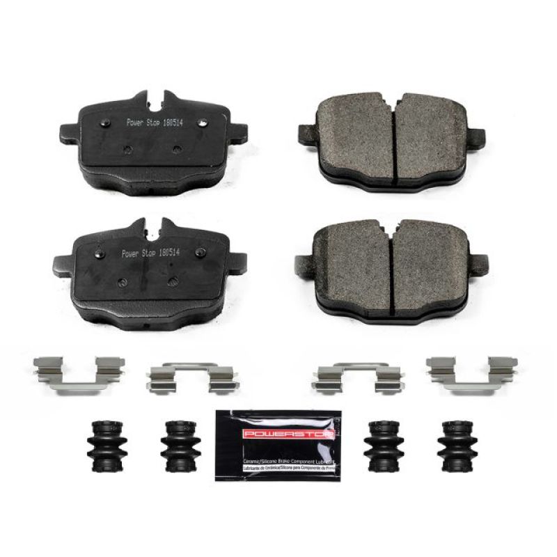 PowerStop Z23-1469 - PSBZ23-1469 - Power Stop 2017 BMW 530i Rear Z23 Evolution Sport Brake Pads w/Hardware - Shipped in Europe - Tuningsupply.com