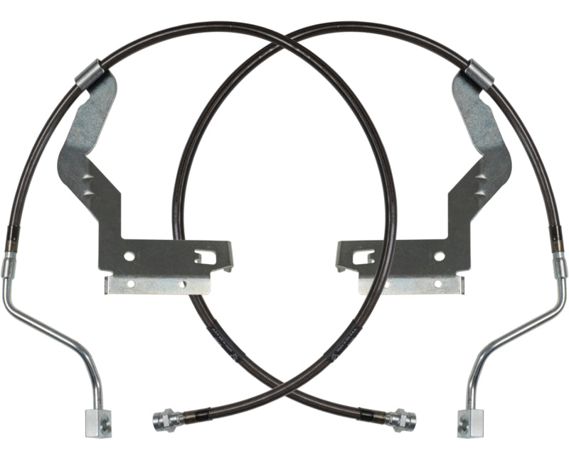 Carli CS-FORDBBL-LVL-17-F - CLICS-FORDBBL-LVL-17-F - Carli 17-23 Ford F250/350 SD Hardware Braided Brake Lines Leveling Front Only - Shipped in Europe - Tuningsupply.com
